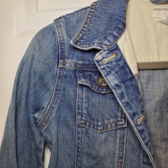 Crewcuts 14 Jean jacket girls denim - Picture 5 of 9